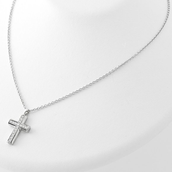 Bulgari Latin Cross Necklace Necklace - Picture 5 of 7